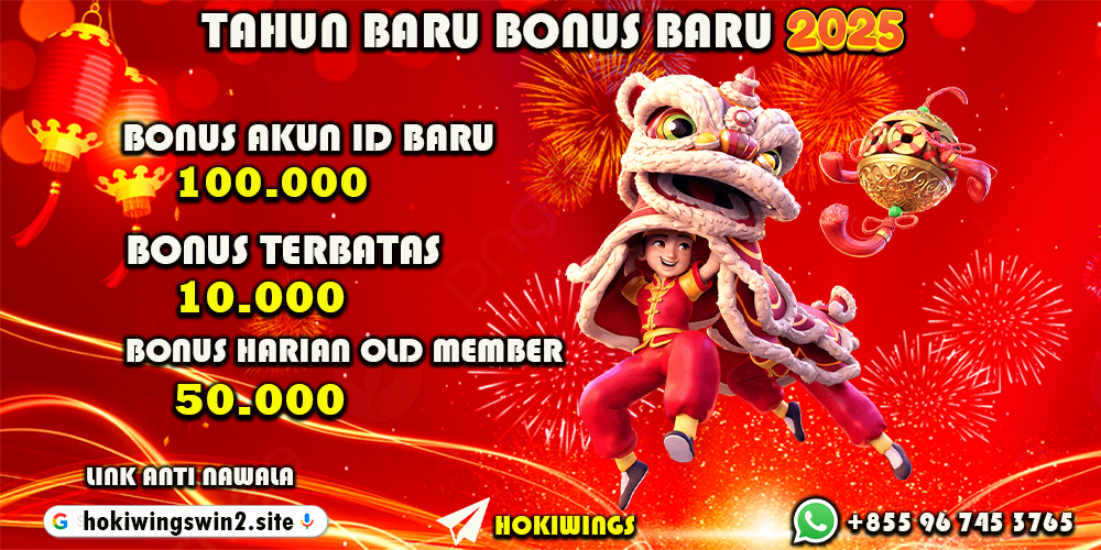 100% ADA BONUS NYA 